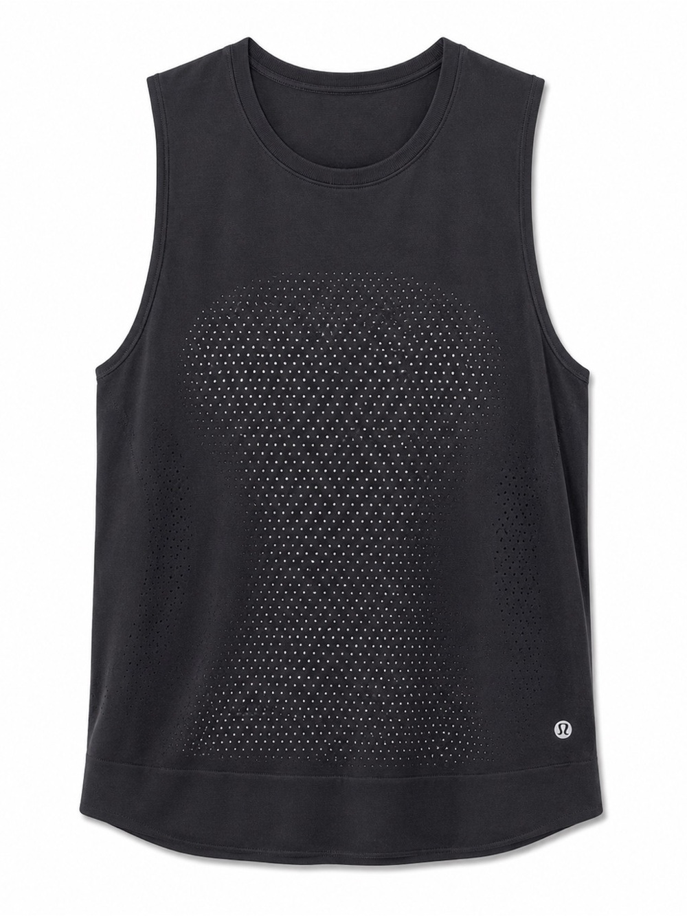 lululemon athletica Black Perforated Athletic Tank